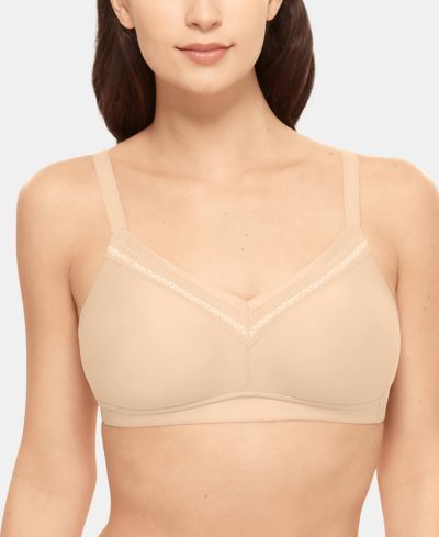 Wacoal Women's Perfect Primer Wire Free Bra 852313, Up To Ddd Cup - Sand (Nude )