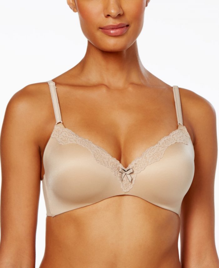 Maidenform Comfort Devotion Extra Coverage Shaping with Lift Wireless Bra 9456 - Latte Lift (Nude )