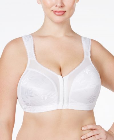 Playtex 18 Hour Front Close Ultimate Shoulder Comfort Wireless Bra 4695, Online Only - White
