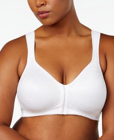 Playtex 18 Hour Posture Boost Front Close Wireless Bra USE525, Online Only - White
