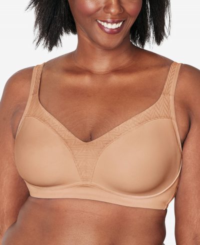Playtex Women's 18 Hour Bounce Control Convertible Wireless Bra 4699 - Taupe
