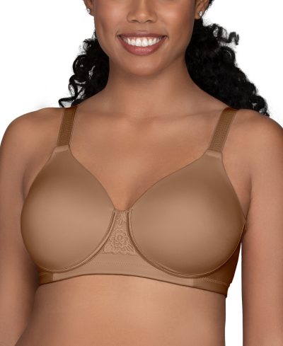 Vanity Fair Full Figure Beauty Back Smoother Wireless Bra 71380 - Totally Tan (Nude )
