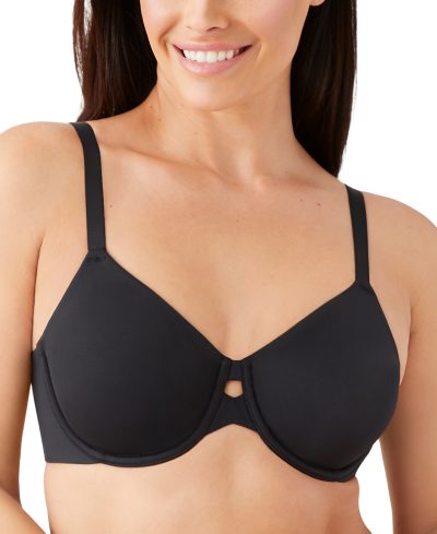 Wacoal Women's Superbly Smooth Underwire Bra 855342, Up to H Cup - Black