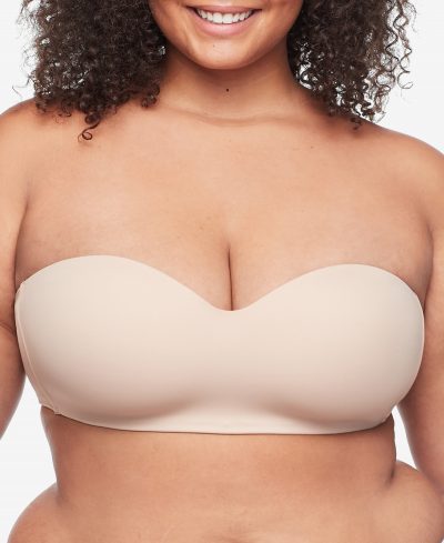 Warners Easy Does It Easy Size Lightly Lined Wireless Strapless Bra RY0161A - Toasted Almond