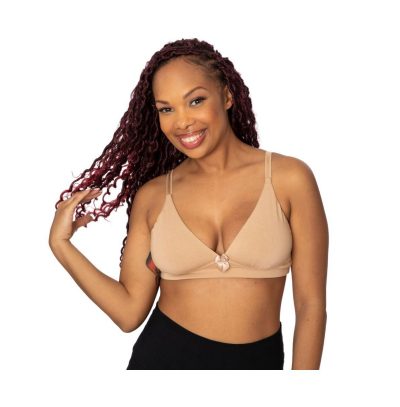 AnaOno Women's Molly Pocketed Plunge Bra - Sand
