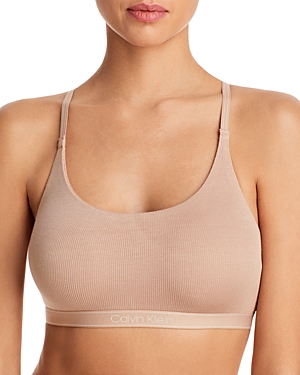 Calvin Klein Pure Ribbed Unlined Bralette