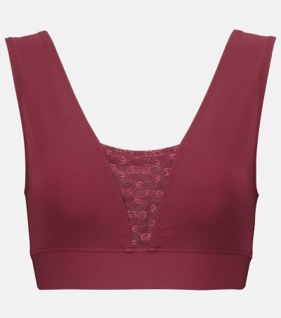Eres Victory lace-trimmed sports bra