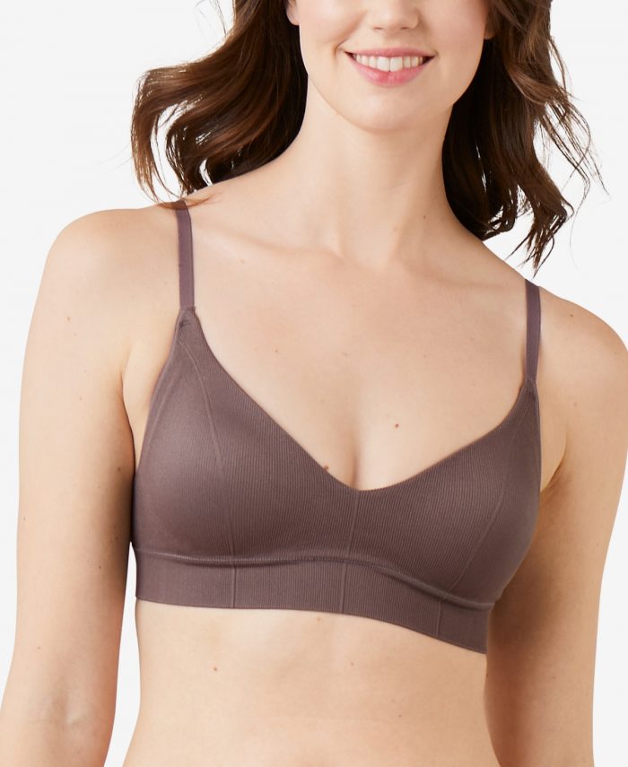 Maidenform M Rib Seamless Bralette DM2303 - Sparrow Brown