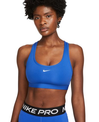 Nike Women's Swoosh Light-Support Non-Padded Sports Bra - Game Royal