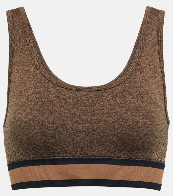 The Upside Marle seamless jersey sports bra