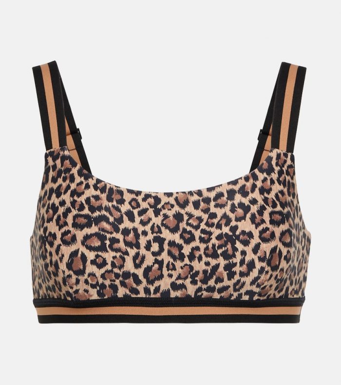 The Upside Ryker Nina leopard-print sports bra