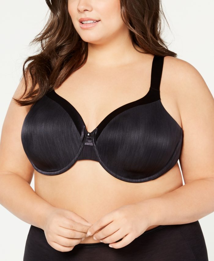 Vanity Fair Illumination Full Figure Underwire Contour Bra 76338 - Midnight Black