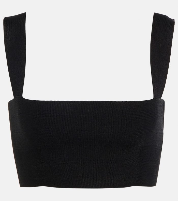 Victoria Beckham Body square-neck sports bra