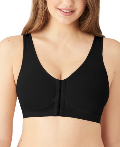 Wacoal Women's Wirefree Compression Mastectomy Bralette - Black