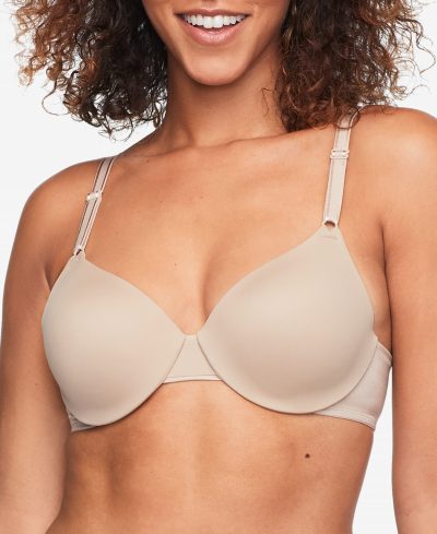 Warners This Is Not A Bra Cushioned Underwire Lightly Lined T-Shirt Bra 1593 - Toasted Almond (Nude )