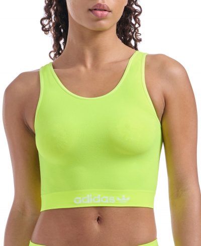 adidas Intimates Women's Light Support Bralette 4A3H67 - Solar Yellow